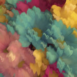 Artistic Colorful Flowers | photography, images, and art for hotels, office buildings, homes, restaurants, hospitals, and shopping malls