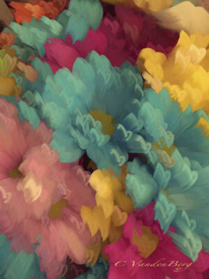 Artistic Colorful Flowers | photography, images, and art for hotels, office buildings, homes, restaurants, hospitals, and shopping malls