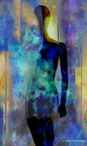 Woman in the Shadows | photography, images, and art for hotels, office buildings, homes, restaurants, hospitals, and shopping malls