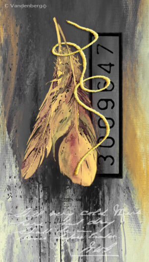 Yellow Feathers and Numbers | photography, images, and art for hotels, office buildings, homes, restaurants, hospitals, and shopping malls