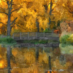 Husdon Gardens Painting | photography, images, and art for hotels, office buildings, homes, restaurants, hospitals, and shopping malls