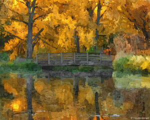 Husdon Gardens Painting | photography, images, and art for hotels, office buildings, homes, restaurants, hospitals, and shopping malls