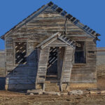 Old School House on the Colorado plains | photography, images, and art for hotels, office buildings, homes, restaurants, hospitals, and shopping malls
